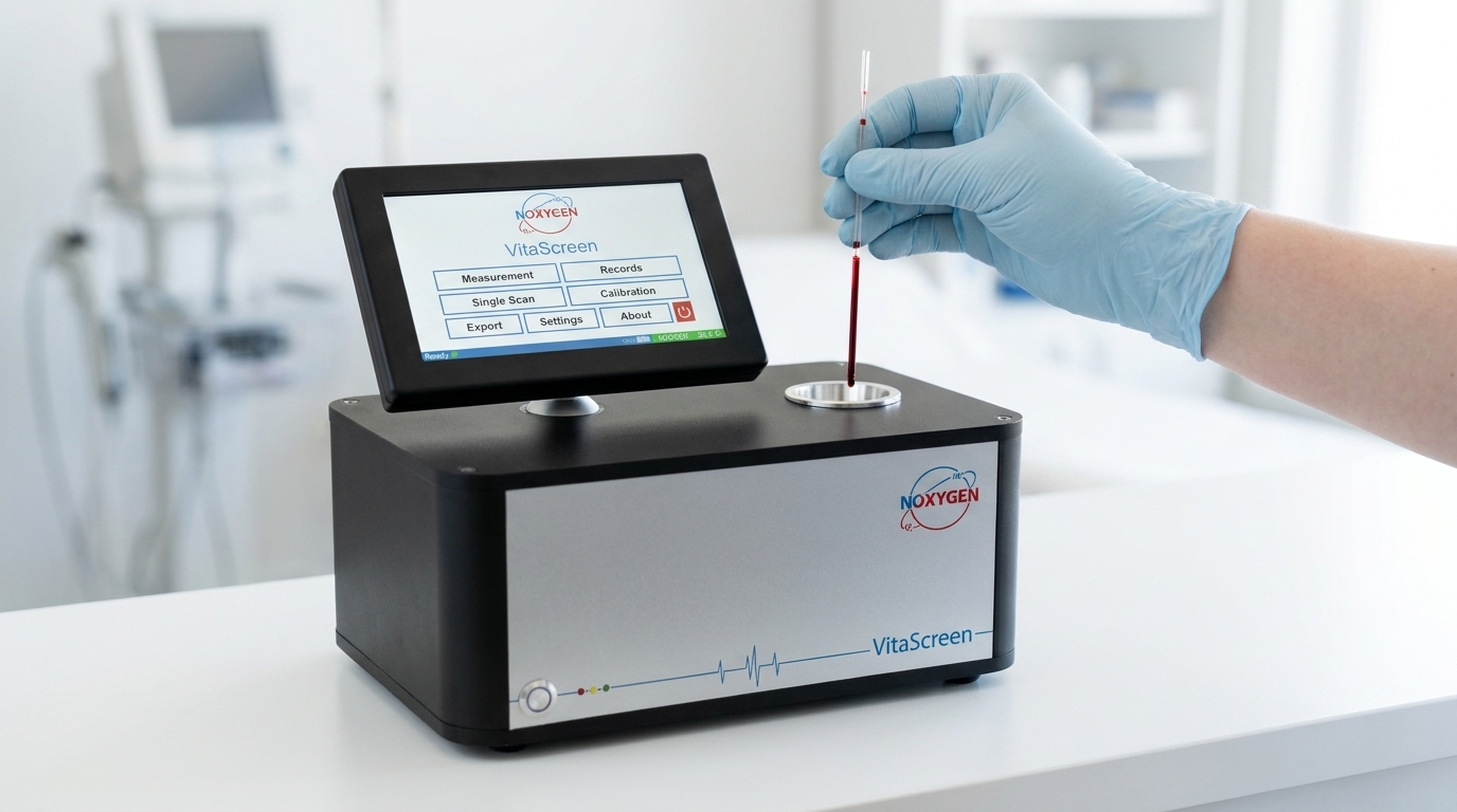 VitaScreen im klinischen Setting — kapillare Probe